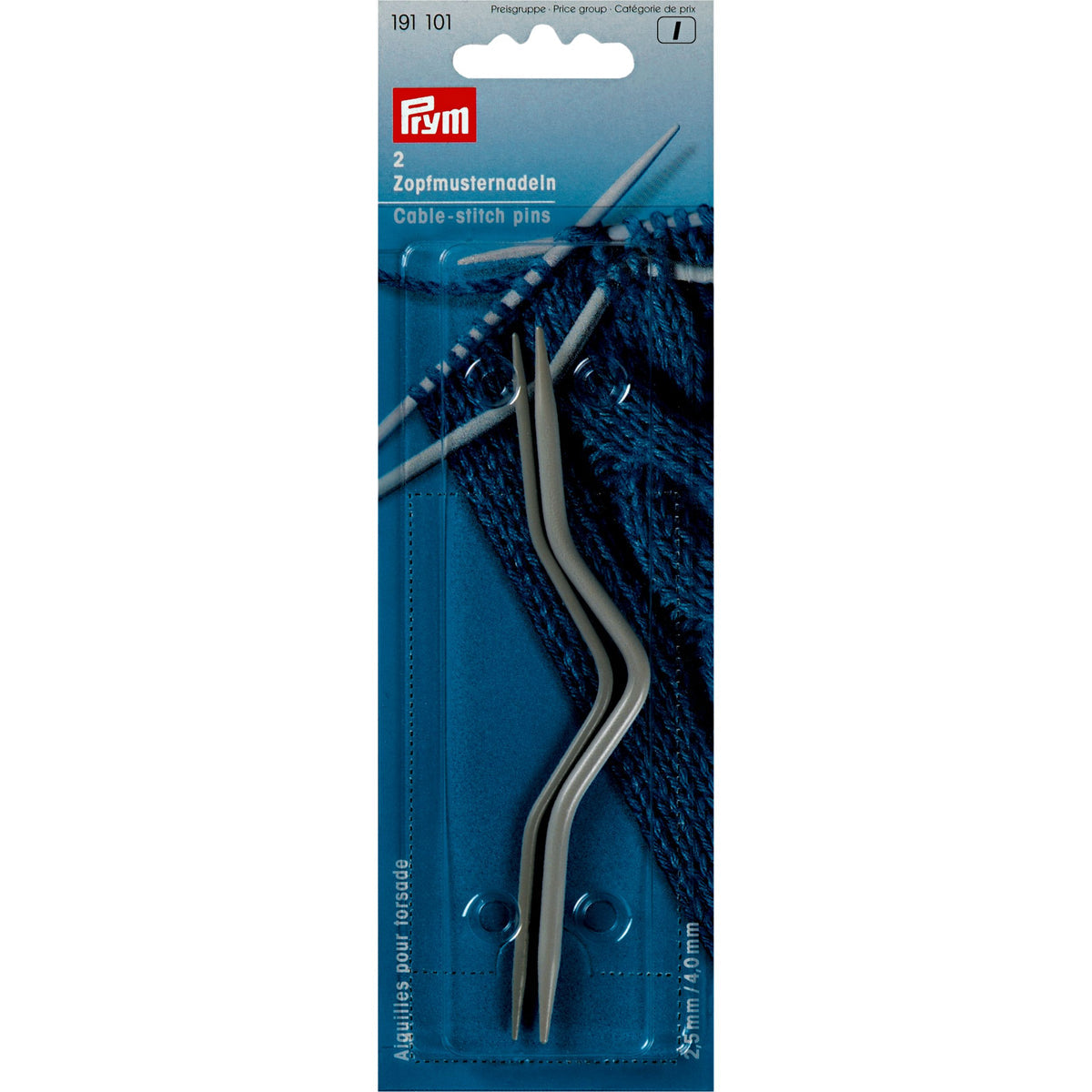 Prym apupuikot palmikoihin 2,5mm ja 4mm (191101)