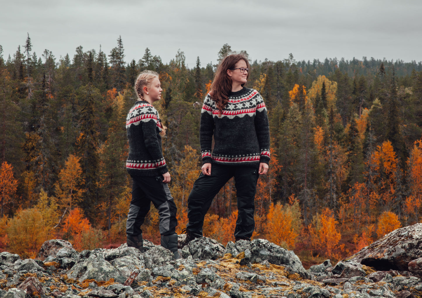 Soankylä-villapaita neuleohje Design by JenninPuliju