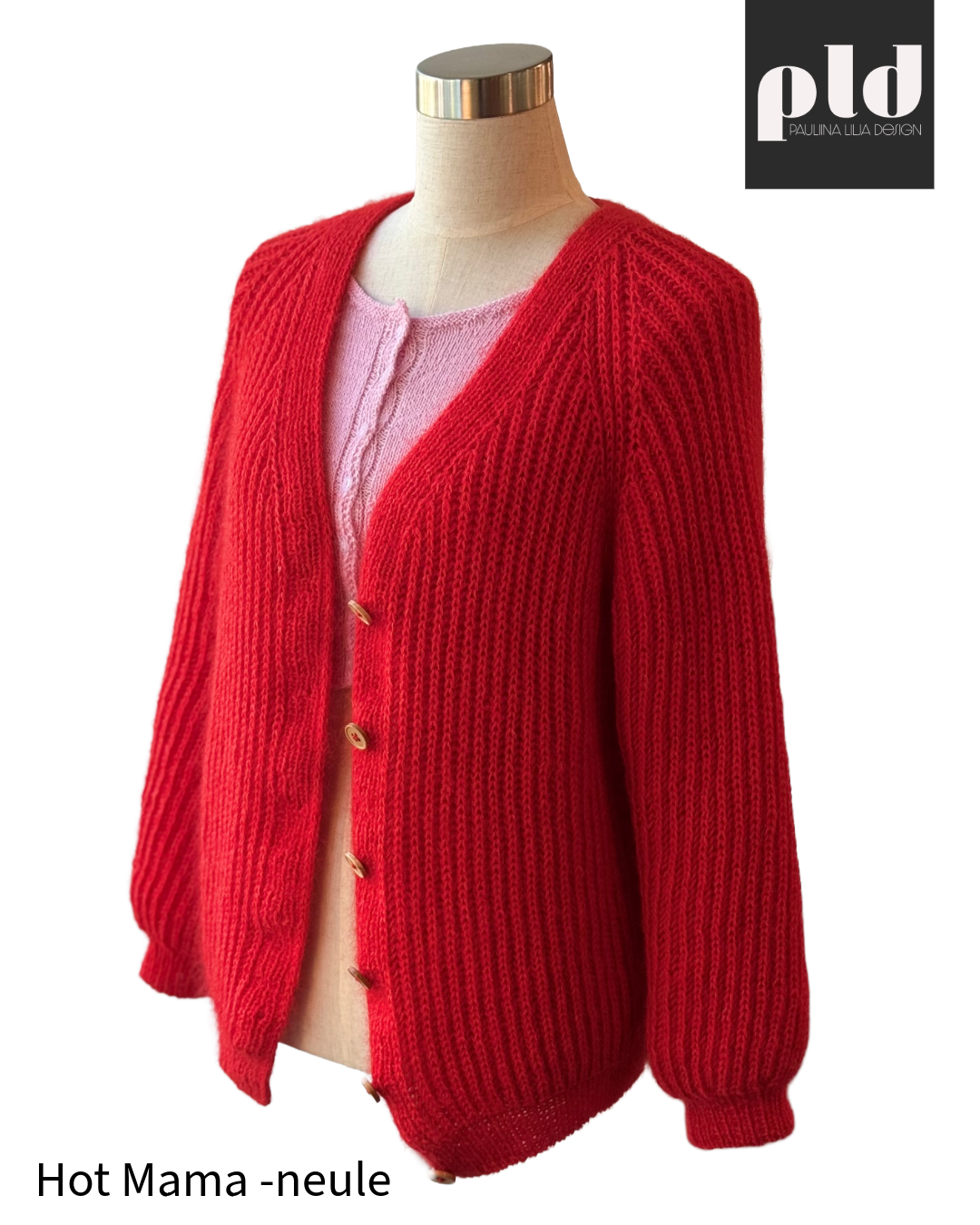 Hot Mama -villatakki ohje Pauliina Lilja Design